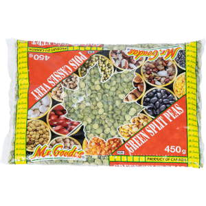 MR GOUDAS GREEN SPLIT PEAS  5426